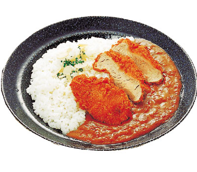 ひれカツカレー