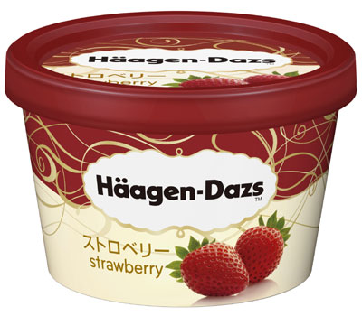 ハーゲンダッツアイスクリームストロベリー