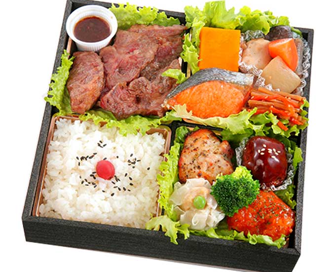 味の玉手箱　リブロースステーキ弁当