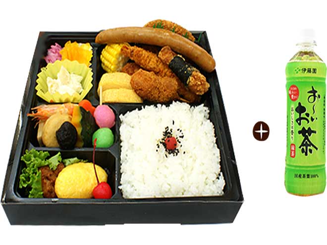 小結 （幕の内弁当）　お茶付き　（500ｍｌペット）