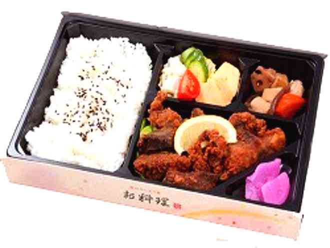 まぐろ唐揚げ弁当