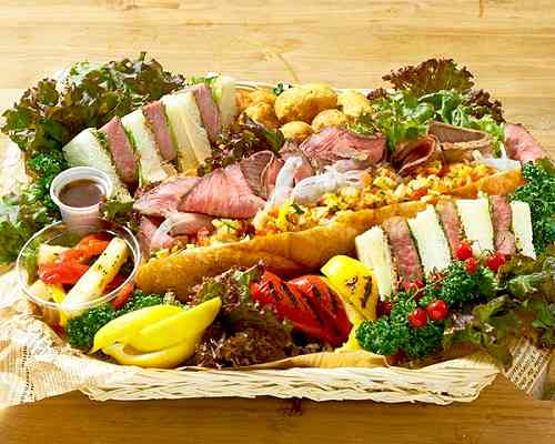 国産ビーフサンドバスケット 【要3日前予約】