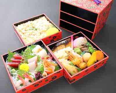 和 のどか 3段幕の内弁当 剣和 会席料理 仕出し弁当 剣和 弁当手配 Com 宅配配達大量注文ok