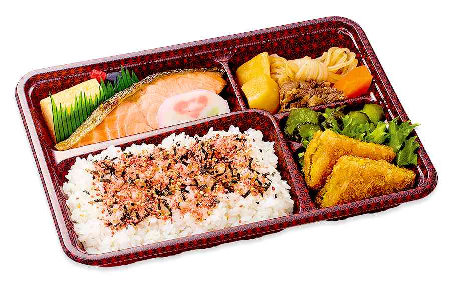 焼鮭DX弁当  200mlパック茶付