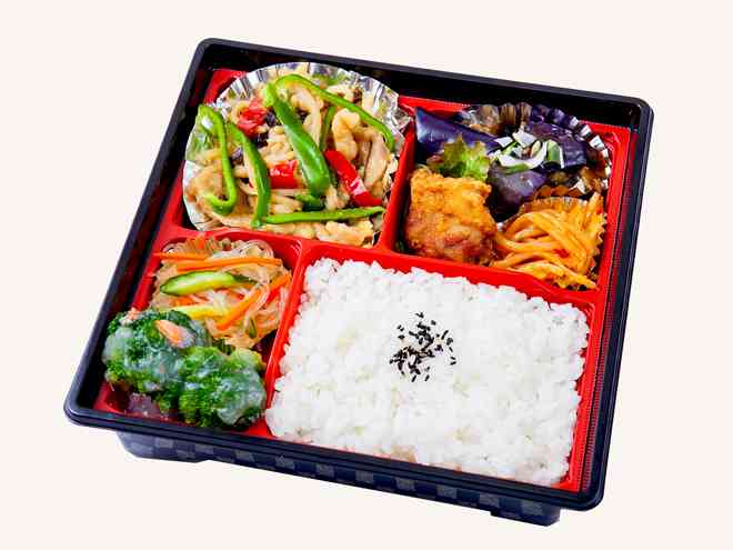 チンジャオロース弁当　340ｍｌ缶茶付 