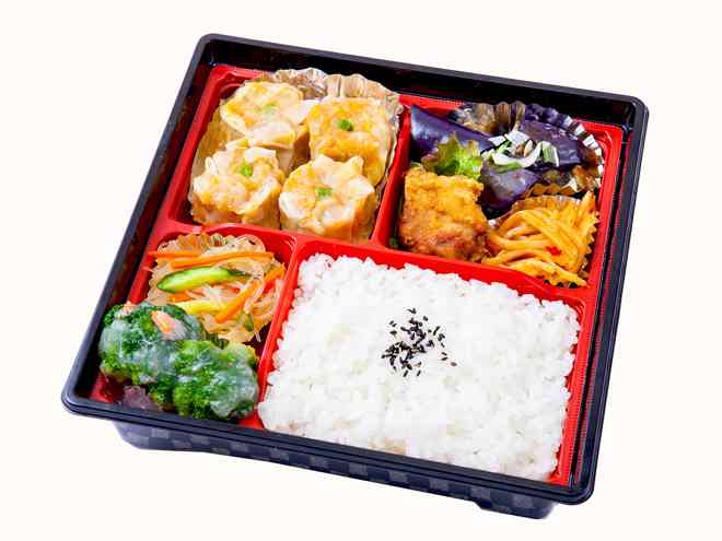 肉シュウマイ弁当　340ｍｌ缶茶付