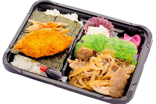 豚生姜焼きのり弁当