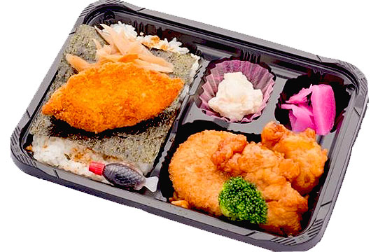 唐揚甘酢のり弁当