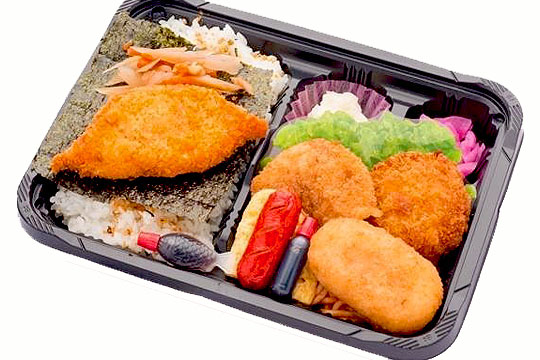 ミックスフライのり弁当