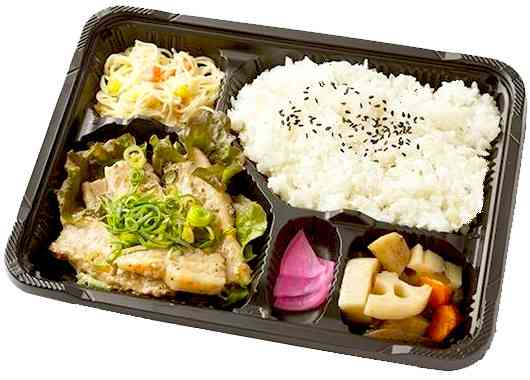 得々豚のねぎ塩弁当