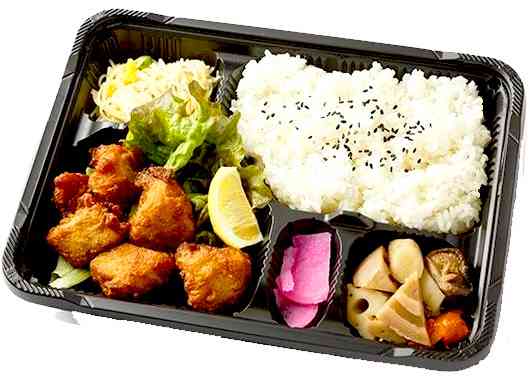 まぐろ唐揚げ弁当