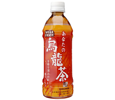 ウーロン茶（ペットボトル500ml）