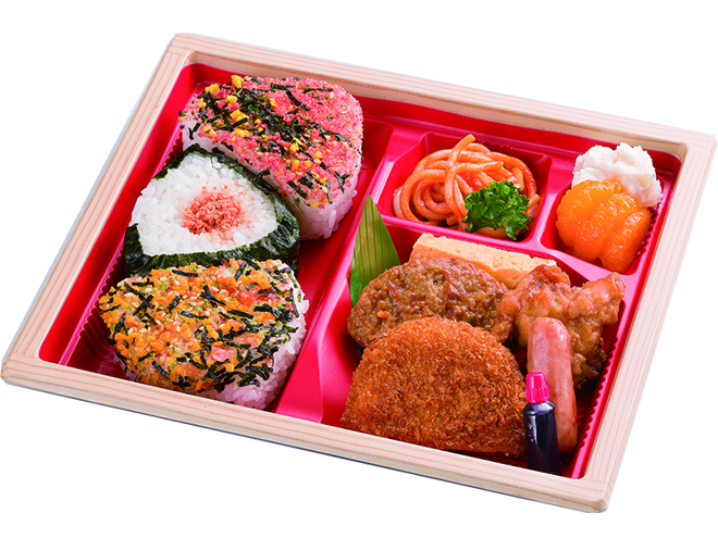 Ａ-502 おにぎり弁当（3個）