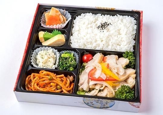 彩りもち豚冷しゃぶ弁当