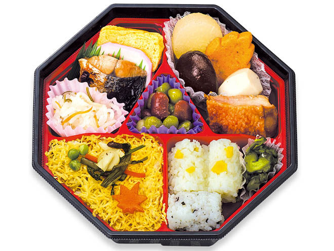 秋の茜（あかね）弁当★9月～11月限定★ ちらし寿司和風幕の内　200mlパック茶付