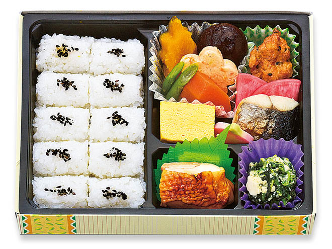 百花(ひゃっか)和風幕の内弁当　200mlパック茶付