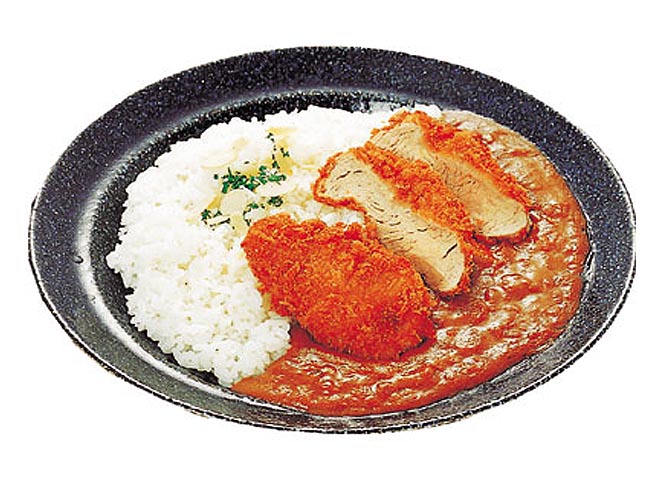 ひれカツカレー