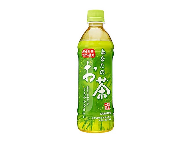 緑茶（ペットボトル500ml）