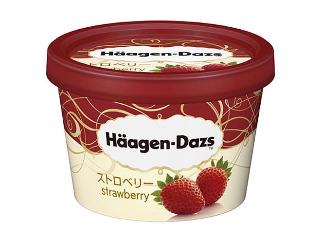 ハーゲンダッツアイスクリームストロベリー