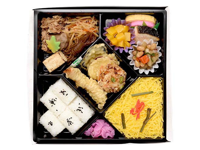 牛すき天麩羅御膳（松）