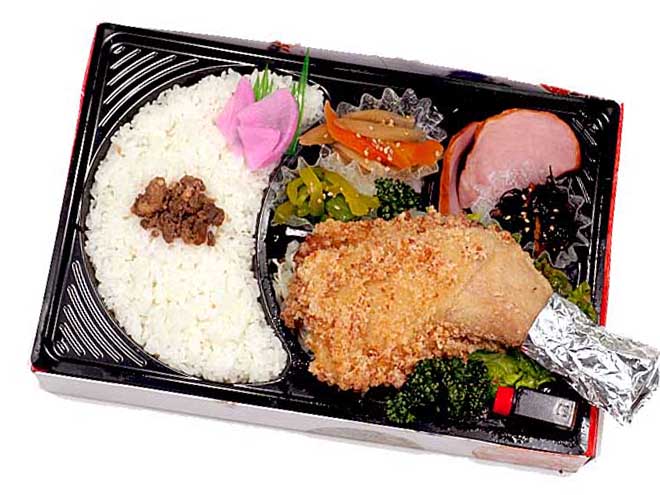 がぶり骨付きチキン弁当