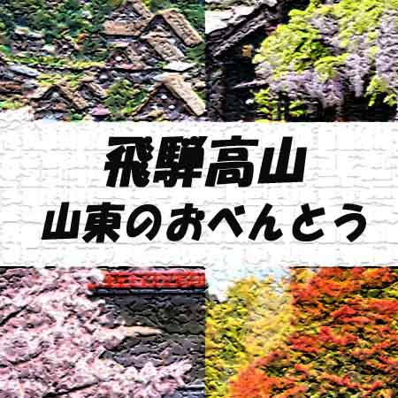 飛騨高山　山東のおべんとう