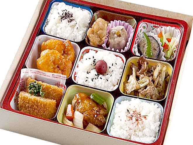 松花弁当　中華(しょうかべんとう）　No.22