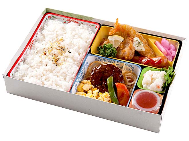 お子様弁当　ハンバーグ　No.67