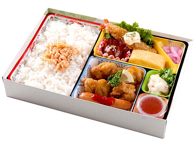 お子様弁当　から揚げ　No.68