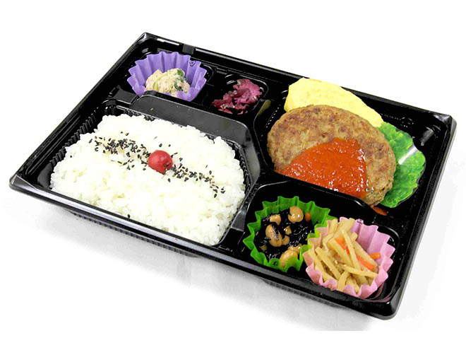 ハンバーグトマトソース弁当