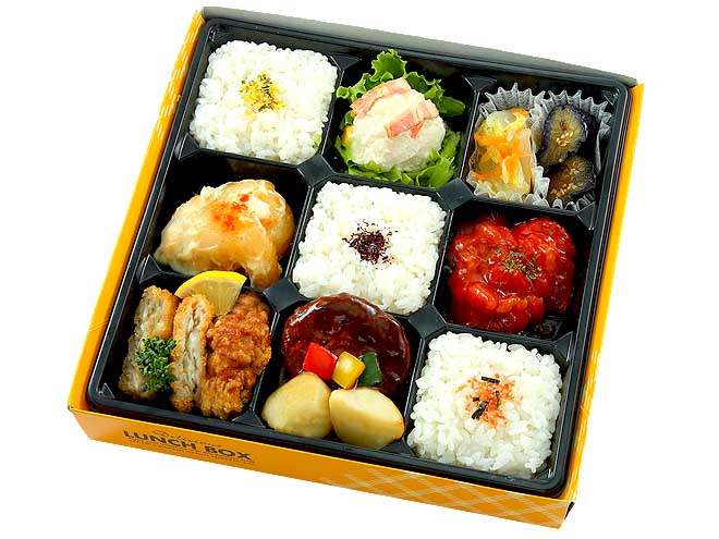 松花堂 幕の内弁当 牡丹　洋風　190ml缶緑茶付き No.326