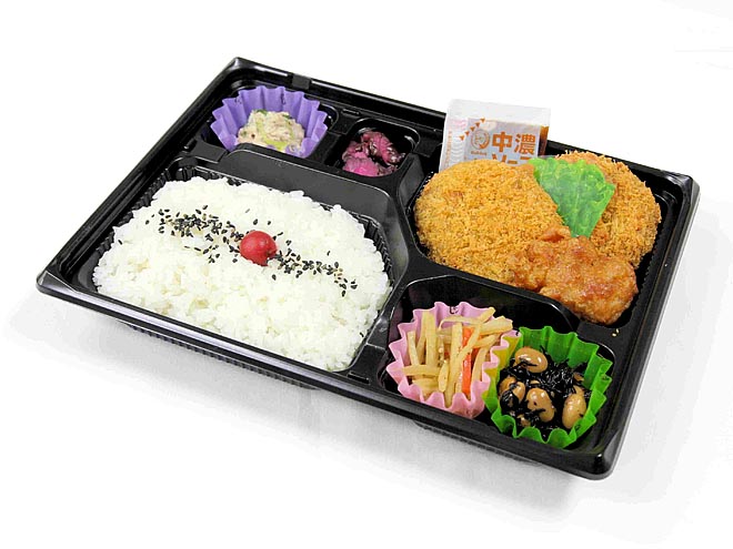 黒毛和牛のジューシーメンチカツ弁当