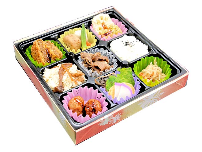 国産牛すき・メンチカツ弁当