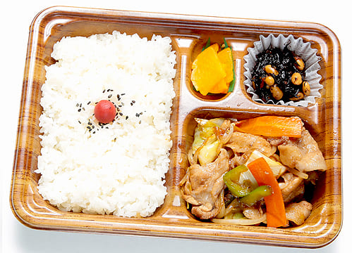 肉野菜炒め弁当