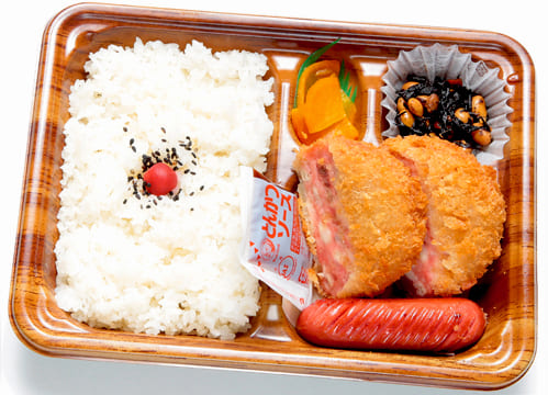 ハムカツ弁当