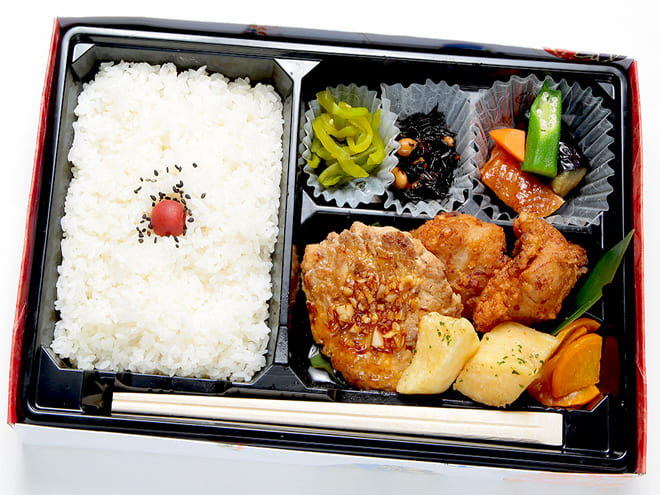 阿波尾鶏ハンバーグスペシャル弁当