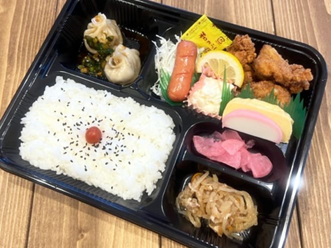 唐揚げ折衷弁当