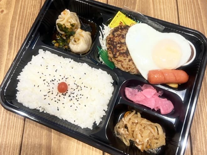 ハンバーグ折衷弁当