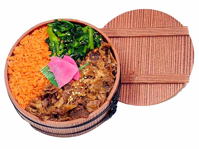 特選和牛焼肉と3色彩り釜めし