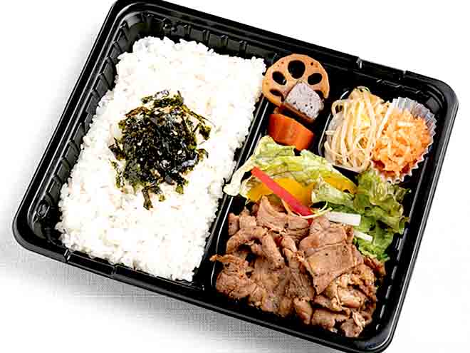 D．豚カルビ弁当