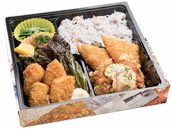 謹製×カキフライ弁当