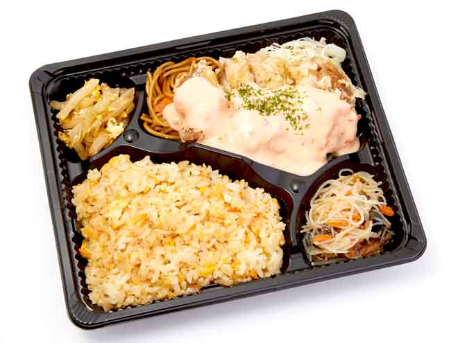 ガツンと中華弁当（6）鶏のチリマヨソース