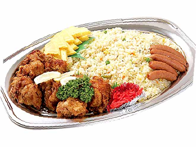 チャーハン盛り