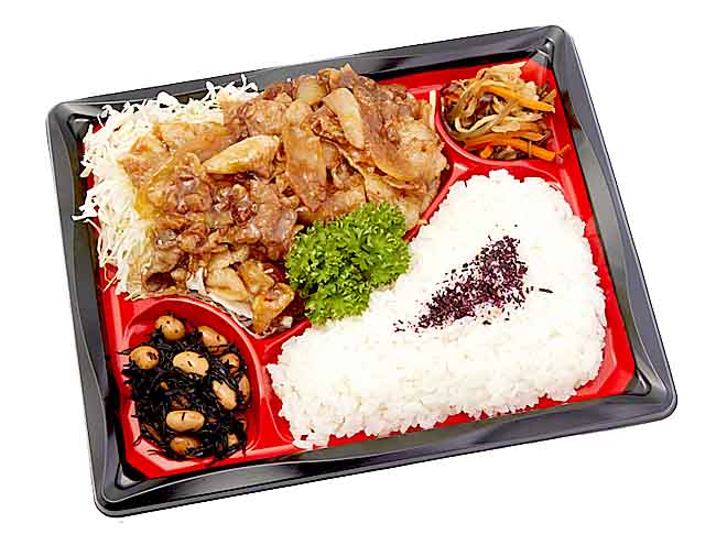 TOMYバラエティ弁当（2）豚のしょうが焼き