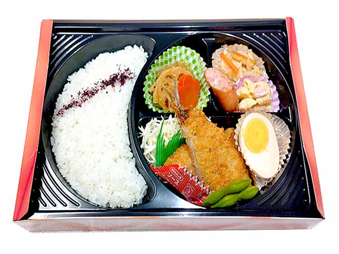 アジフライ弁当