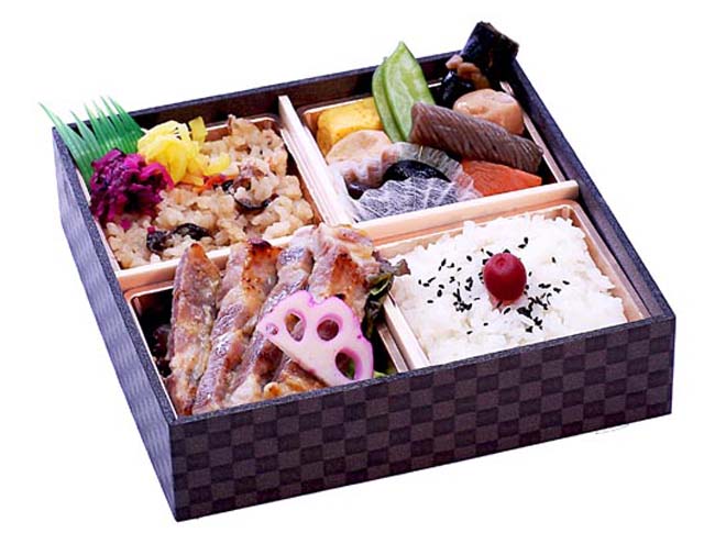 季節の炊込み 豚の味噌漬け弁当