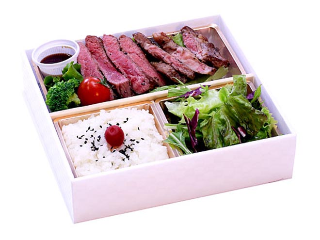 牛ステーキ弁当