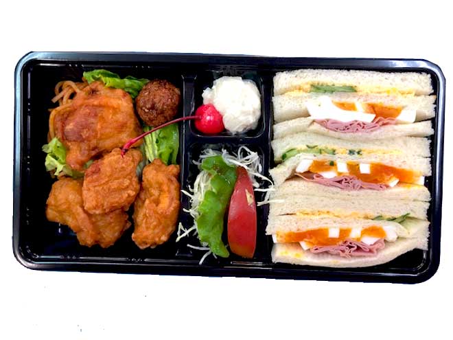 サンドイッチ弁当