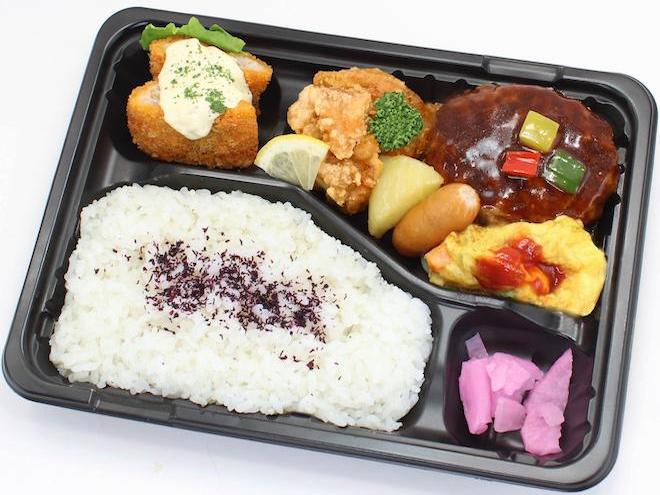 No.2まるとく幕の内弁当　洋風