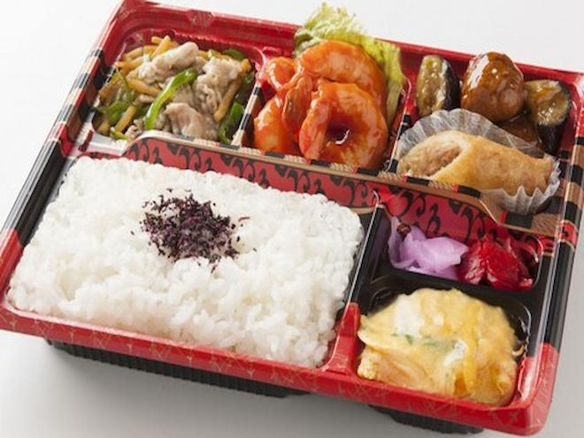 No.100特選中華　エビチリとチンジャオロース